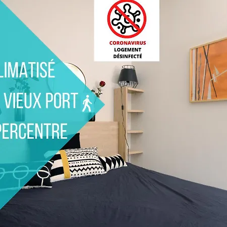 Uniqueappart T4- Hypercentre -climatise-3 Chambres Apartment Marseille